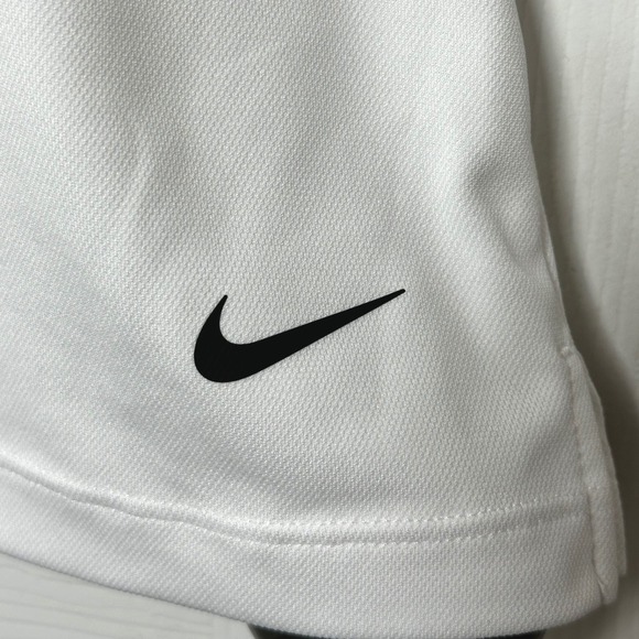 Nike Dri-FIT Women's Golf Polo Shirt XL White Short Sleeve Shirt NWT Performance - Picture 4 of 11